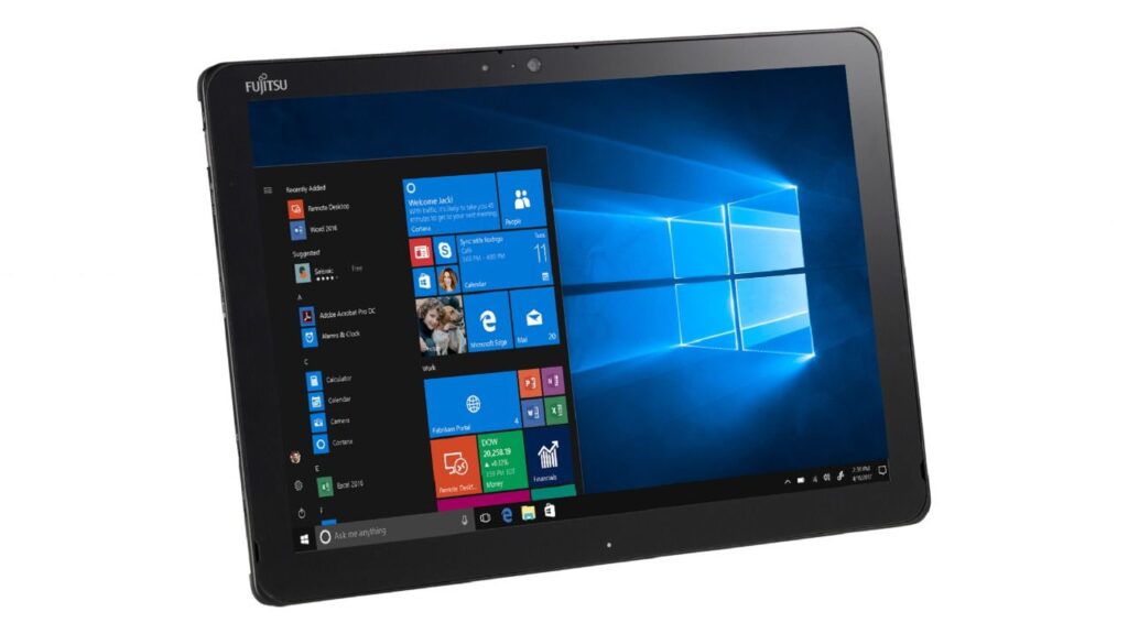 imagenacion.com fotos 1 536 148952 STYLISTIC V727 Front Side Slate Only Windows Screen