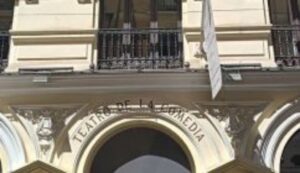 Fachada del Teatro de la Comedia